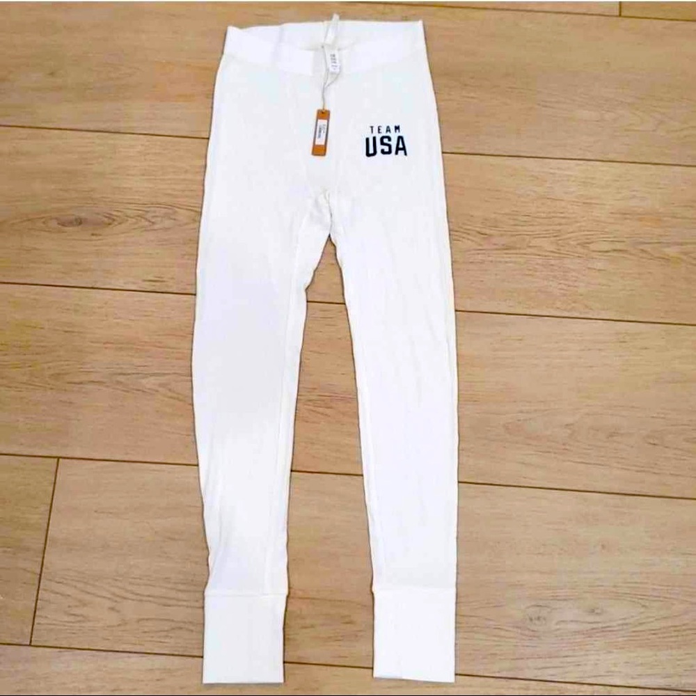 NWT! Skims Team USA Ribbed Ankle Leggings